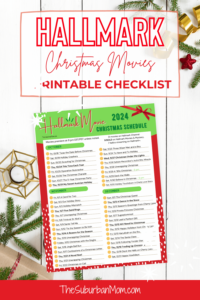 Hallmark Christmas Movie 2024 Schedule Checklist – Free Printable
