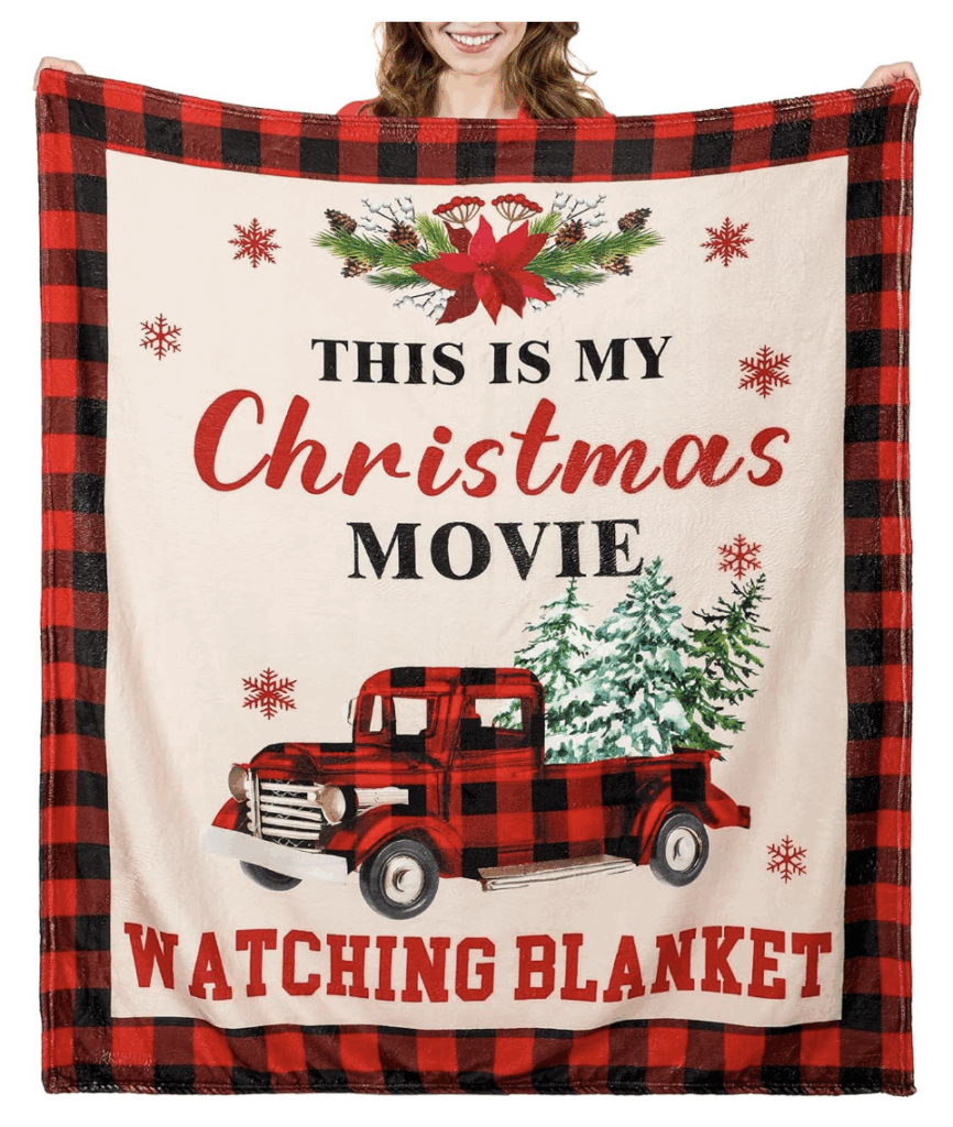 My Christmas Movie Watching Blanket
