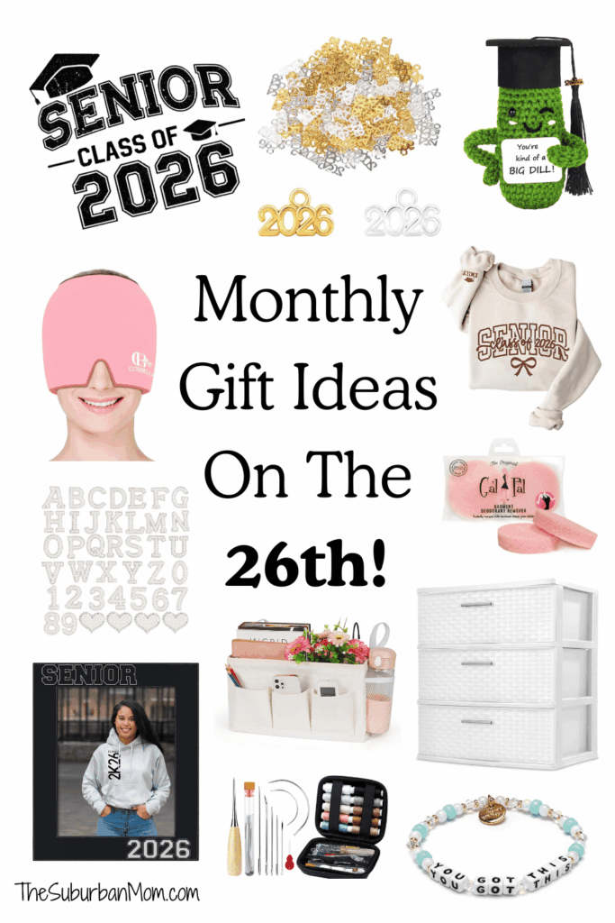 Monthly Gift Ideas For High School Seniors